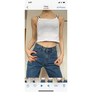 Brandy Melville Belle Tank in white